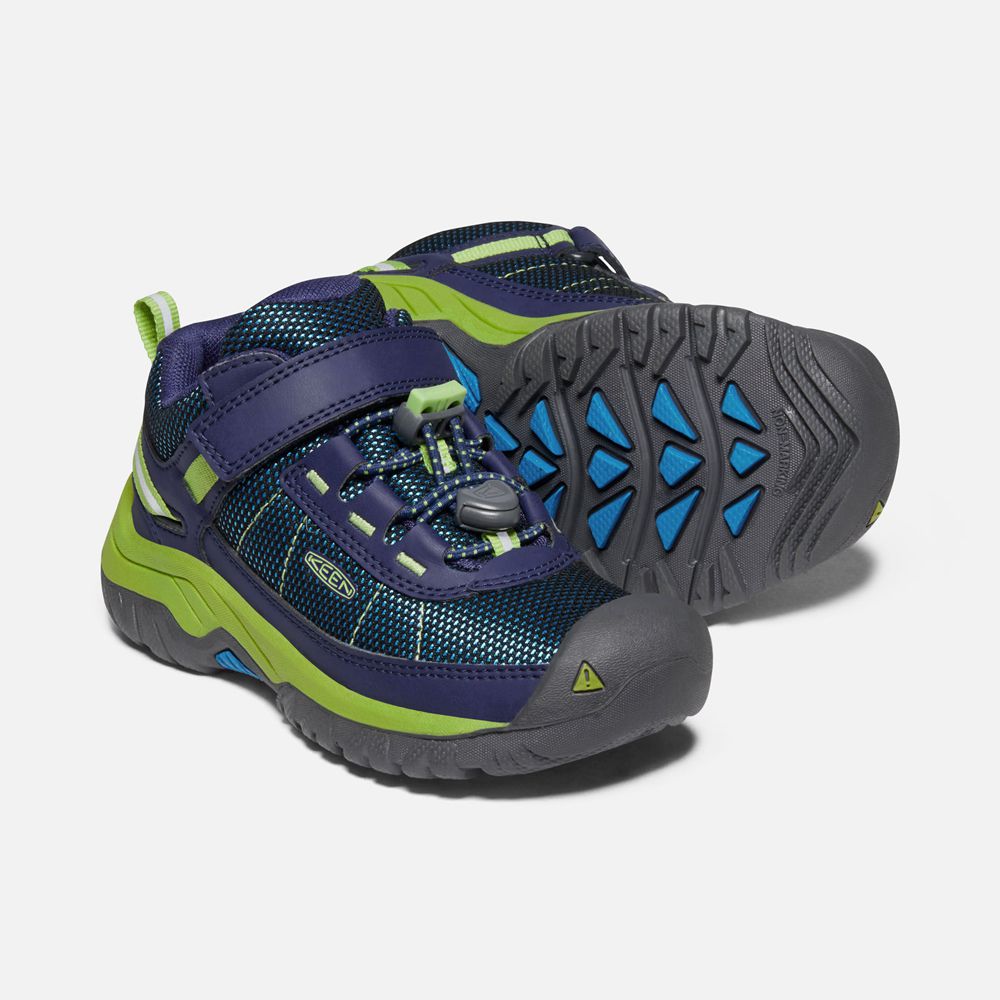 Keen Sneakers Barn Marinblå/Gröna - Targhee Sport Vent Shoes - 173056PMC